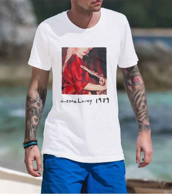 Zeena Lavey 1989 Red Robe Snake T-Shirt