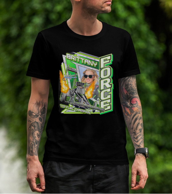 Brittany Force Top Fuel Champion Signature Racing T-Shirt