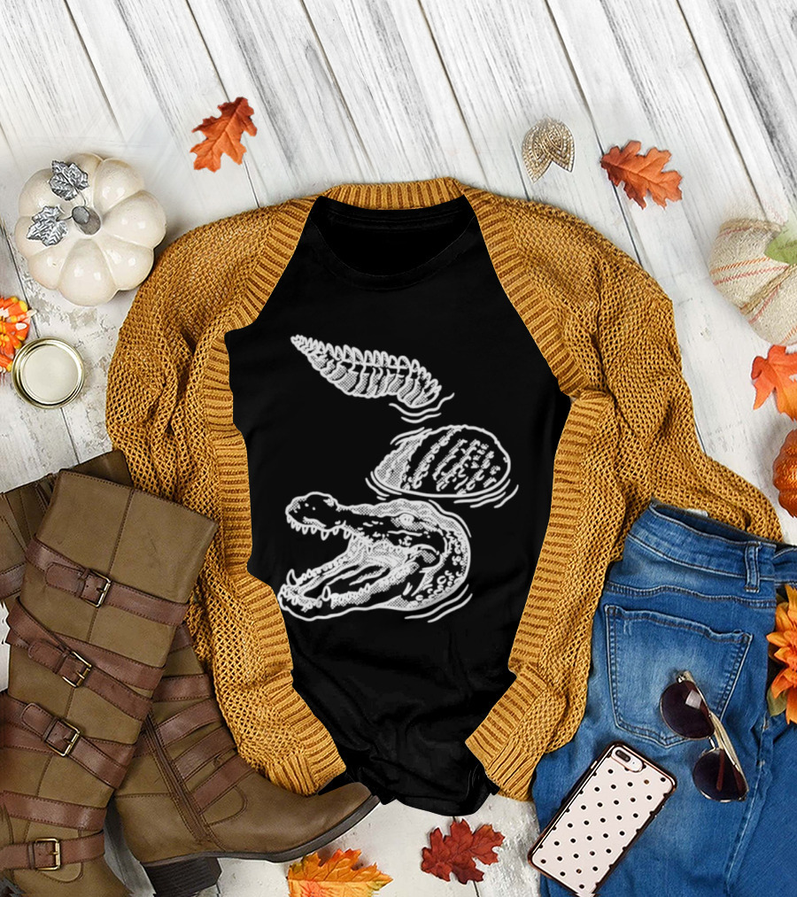 Let's Trip Alligator Spiral Tail T-Shirt