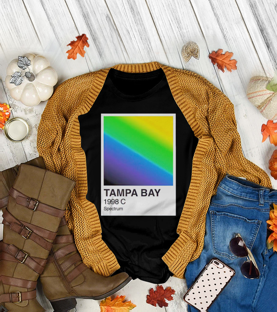 Tampa Bay 1998 C Spectrum Rainbow Gradient T-Shirt