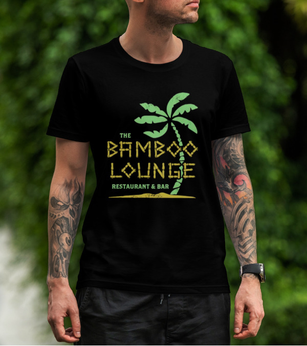 The Bamboo Lounge Restaurant And Bar Palm Tree T-Shirt