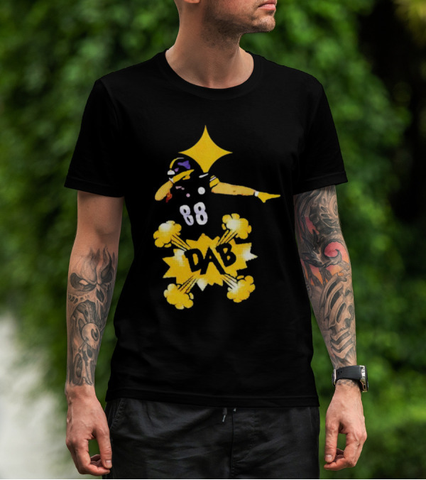 Steelers 88 Dabbing Dab T-Shirt
