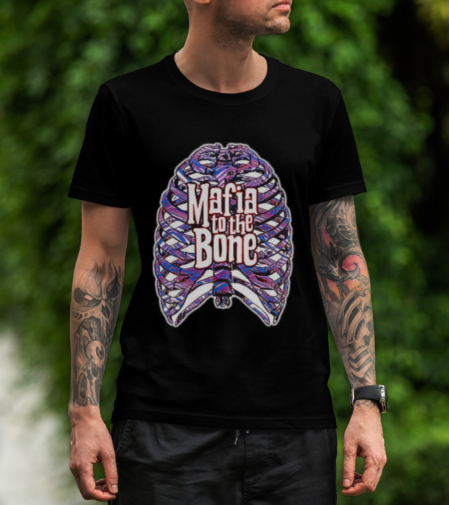 Mafia To The Bone Ribcage T-Shirt