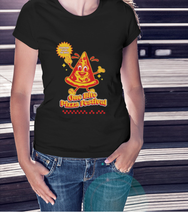 Everybody Knows The Rules One Bite Pizza Festival T-Shirt