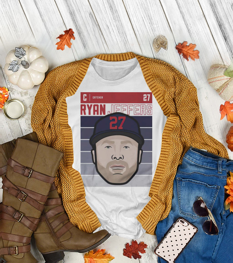 Ryan Jeffers C Catcher 27 Minnesota Twins T-Shirt