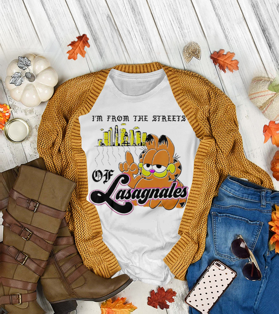 Garfield from the Streets of Lasagnales T-Shirt