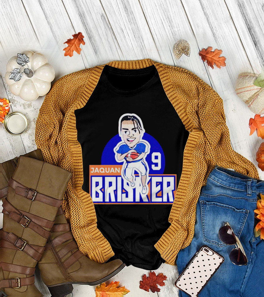 Jaquan Brisker 9 Football Caricature T-Shirt