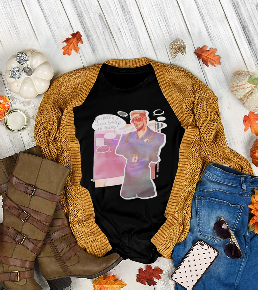 Aver Horacio Yo Le Voy A Ser Sincero De Acuerdo Cool Sunglasses Confident Pose T-Shirt