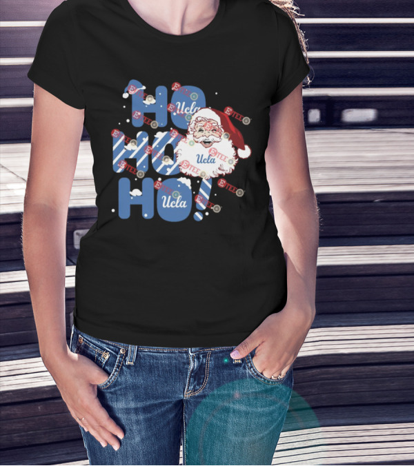 UCLA Ho Ho Ho Santa Claus Christmas T-Shirt