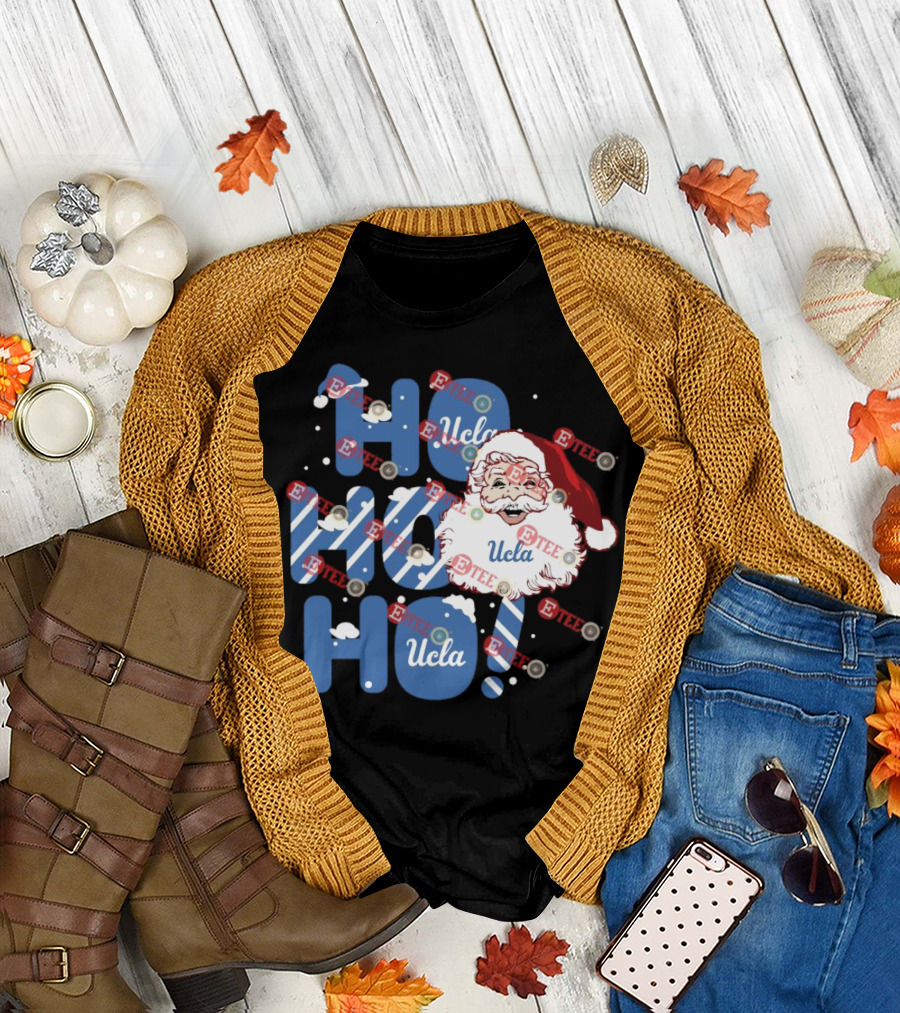 UCLA Ho Ho Ho Santa Claus Christmas T-Shirt