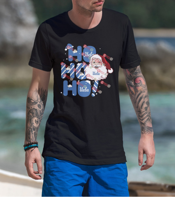 UCLA Ho Ho Ho Santa Claus Christmas T-Shirt