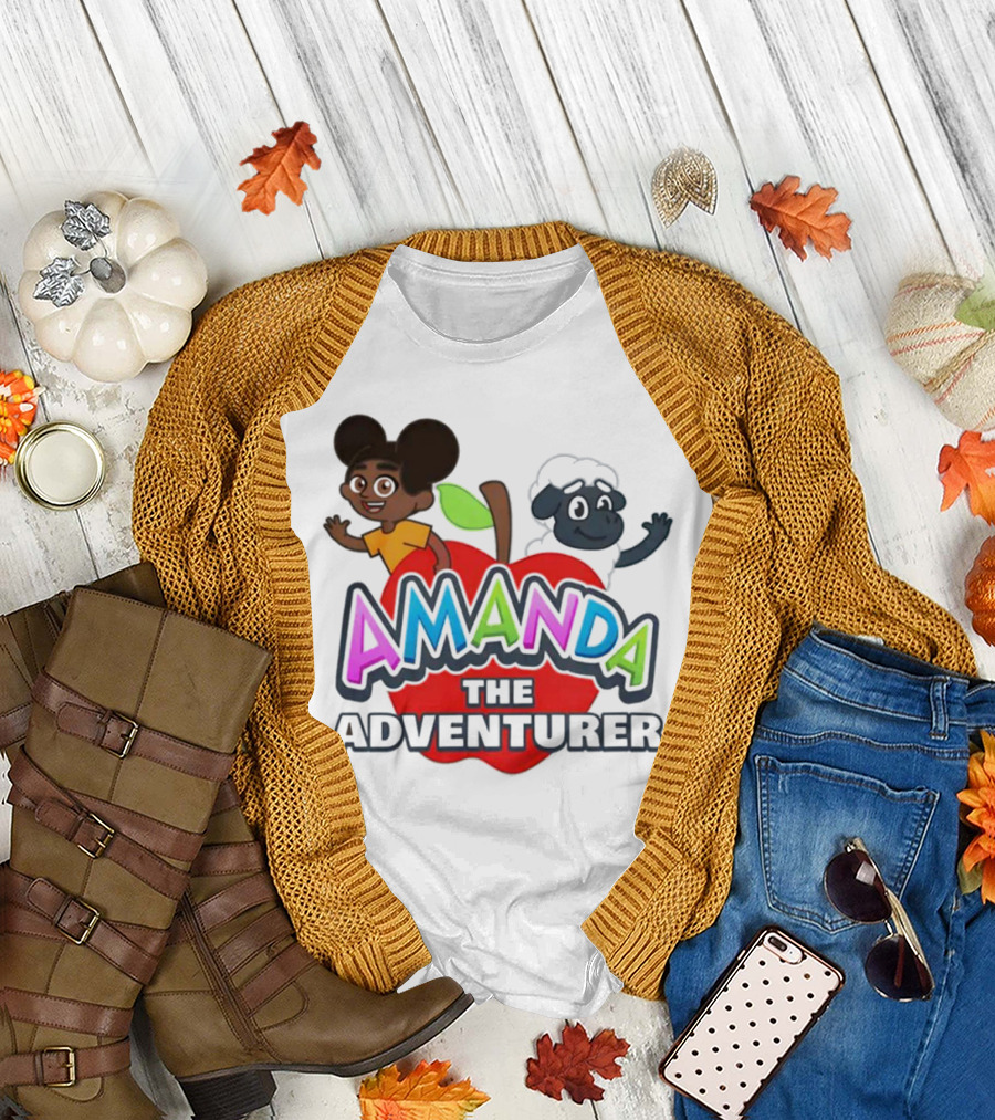 Amanda the Adventurer Apple T-Shirt