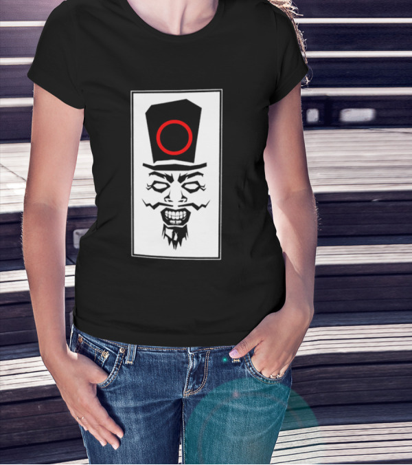 Uncle Howdy Creepy Graphic Mineral Wash Revel In What You Are T-Shirt