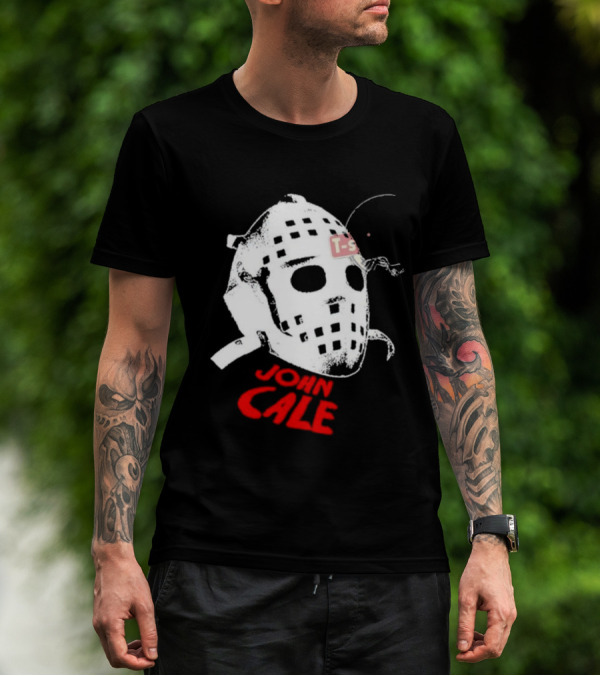 Jokermen Podcast John Cale Hockey Mask T-Shirt
