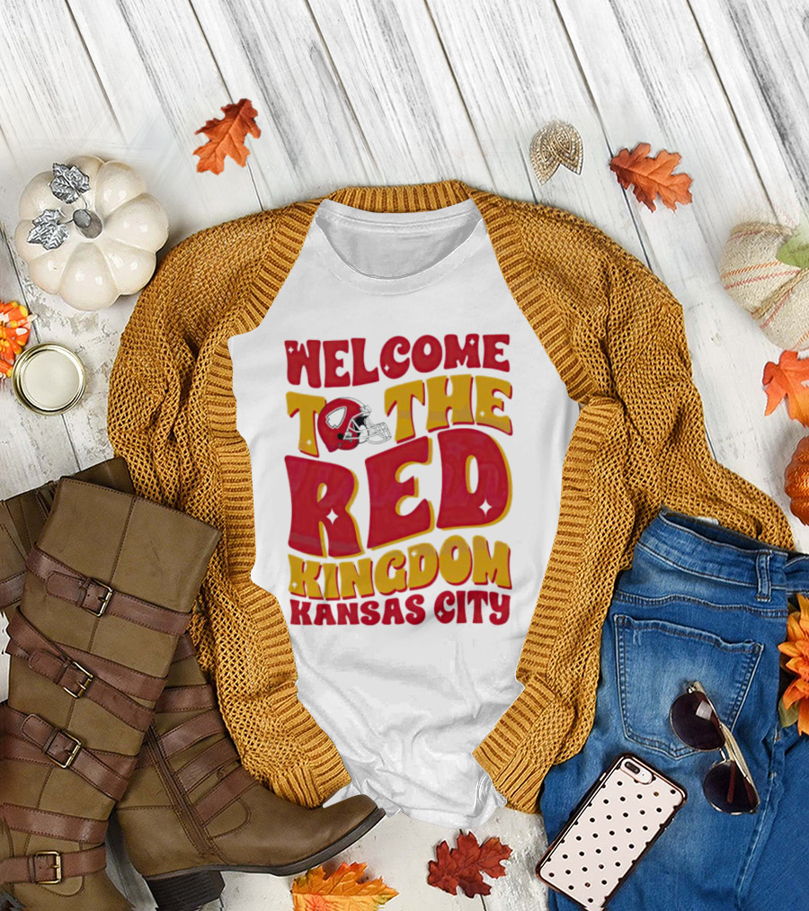 Welcome to the Red Kingdom Kansas City Chiefs T-Shirt