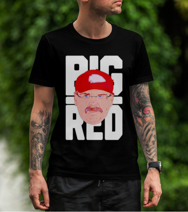 Big Red Football Coach Mavericks T-Shirt