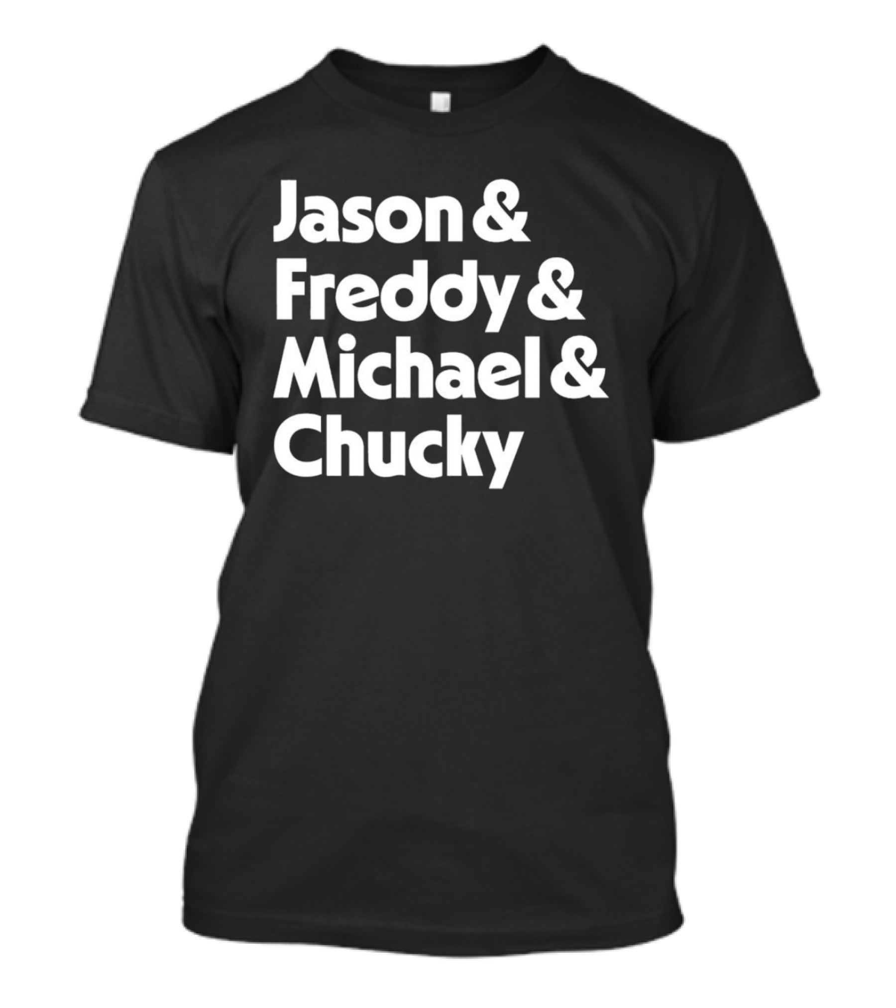 Jason Freddy Michael Chucky Horror Icons T-Shirt