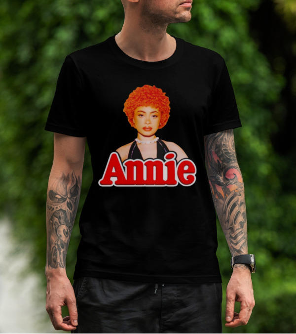 Spicy Annie Red Afro T-Shirt