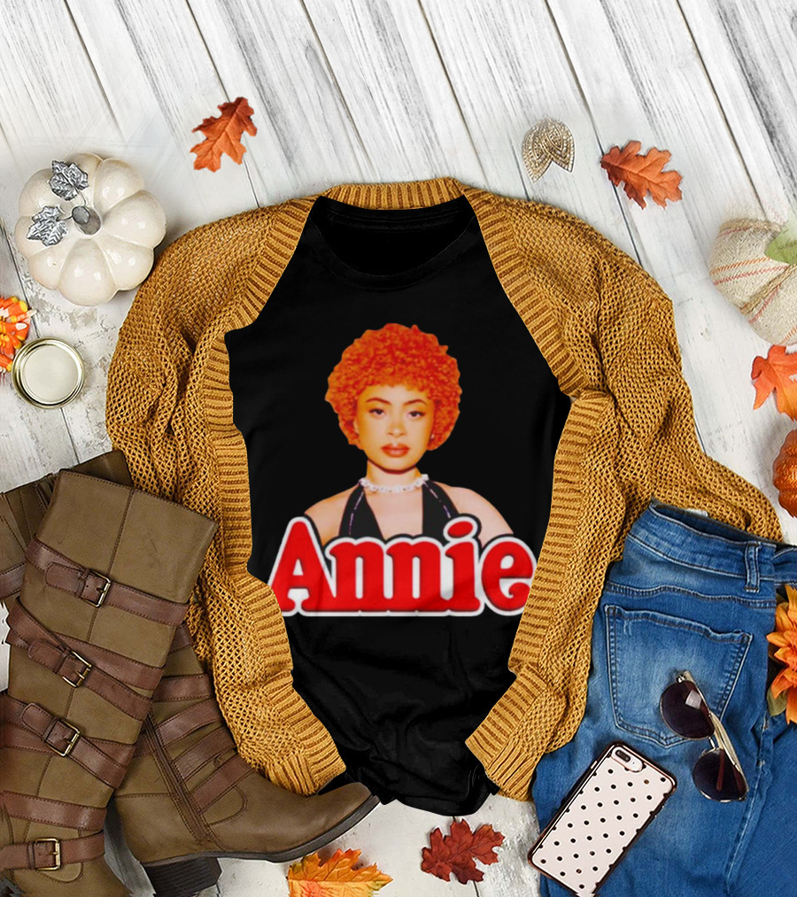 Spicy Annie Red Afro T-Shirt