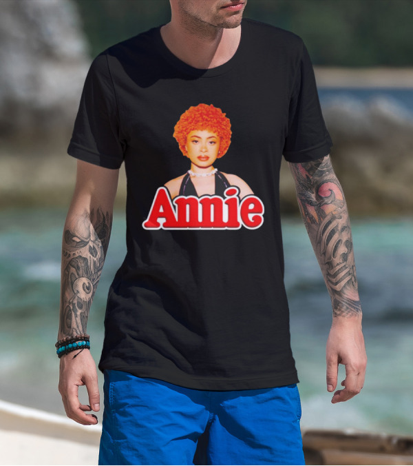 Spicy Annie Red Afro T-Shirt