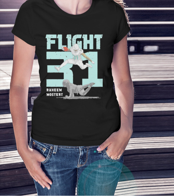 Raheem Mostert Flight 31 Miami Football T-Shirt