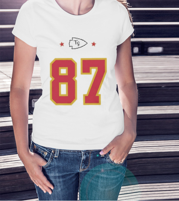 Travis Kelce Jersey 87 Chiefs Swift Kelce 87 T-Shirt