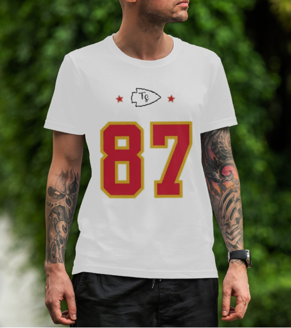 Travis Kelce Jersey 87 Chiefs Swift Kelce 87 T-Shirt