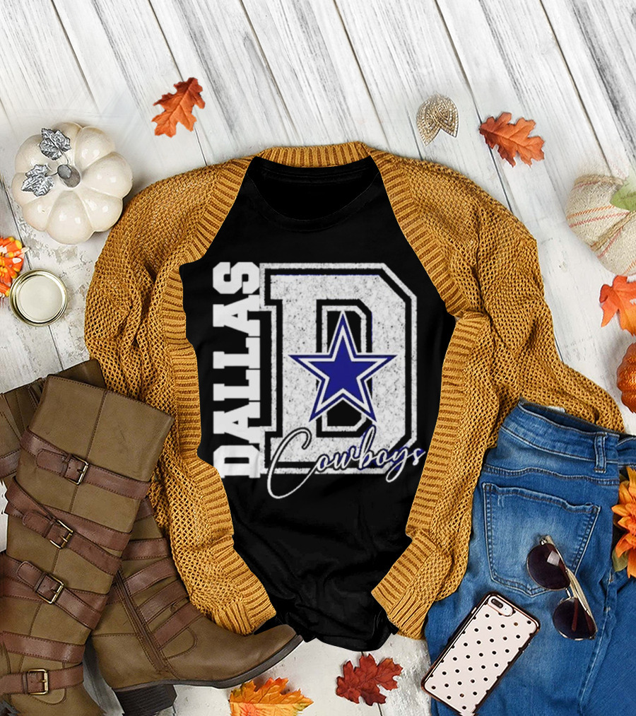 Dallas Cowboys Big D Star T-Shirt