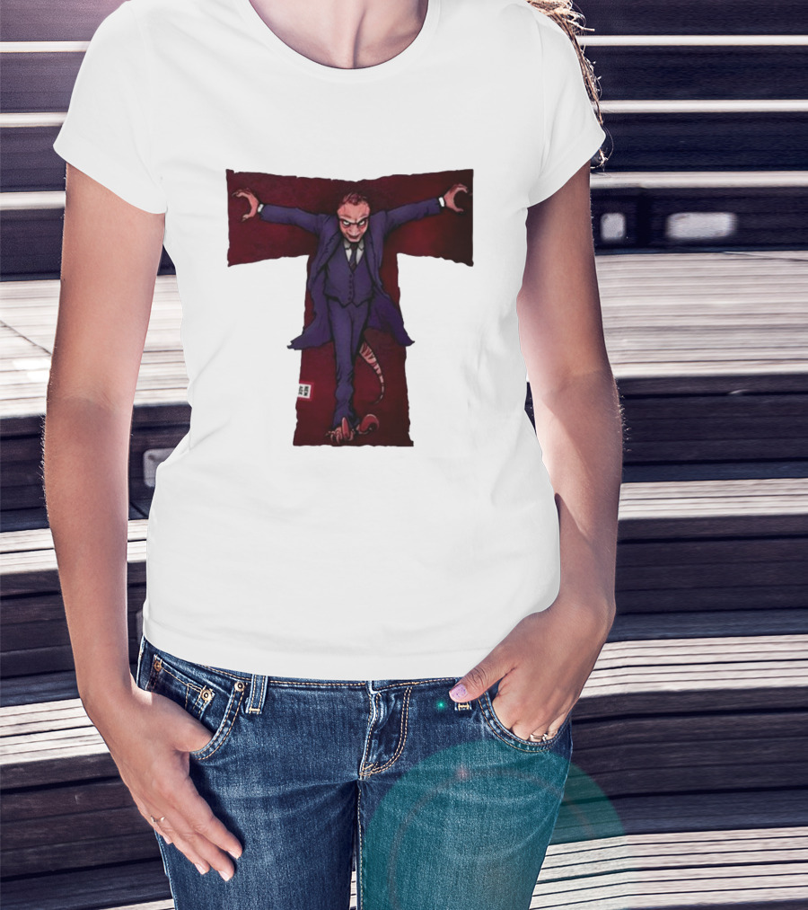 Torontosaurz Darkodon Suit-Clad T-Pose Character With Tail T-Shirt