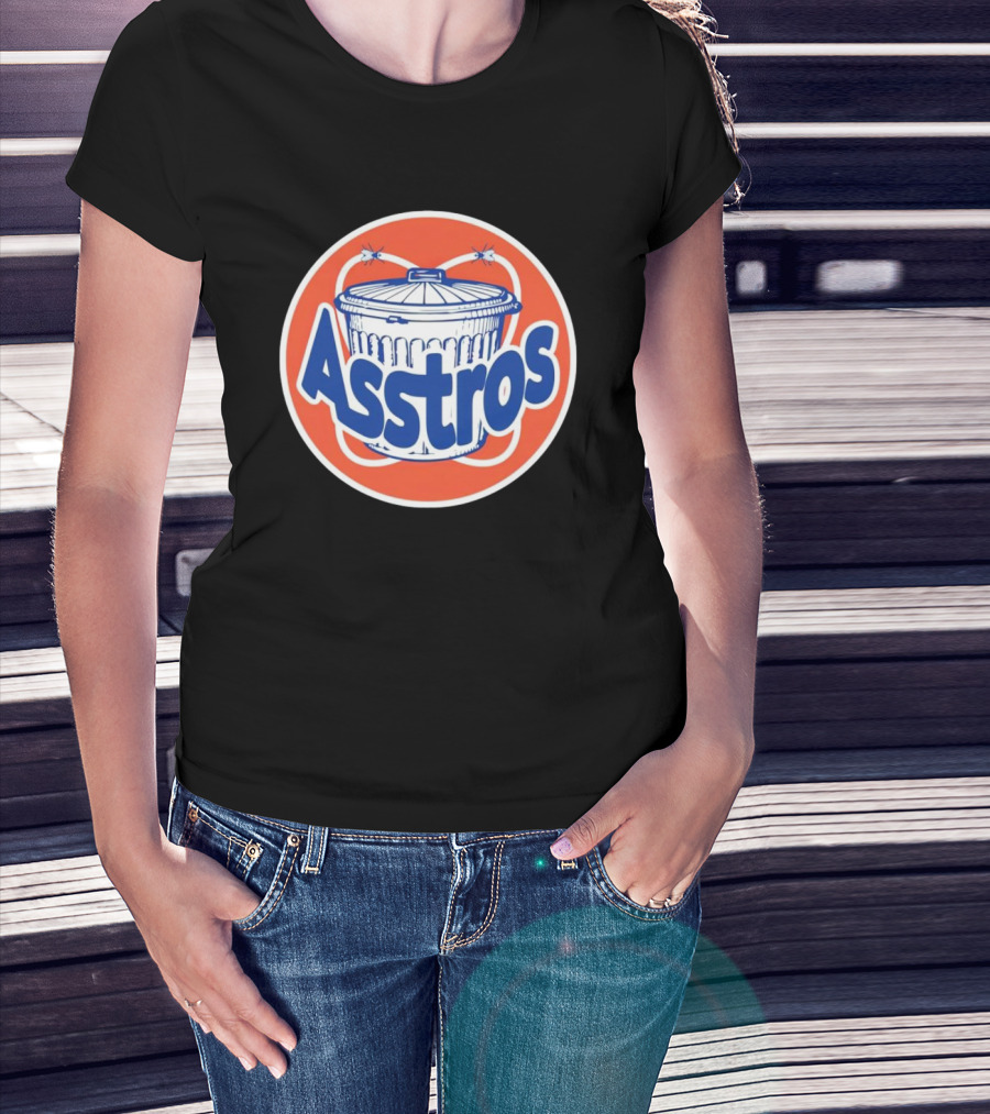 Trash Can Asstros Flies T-Shirt