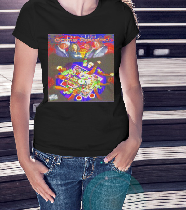 The Click Game Related Album Cover T-Shirt