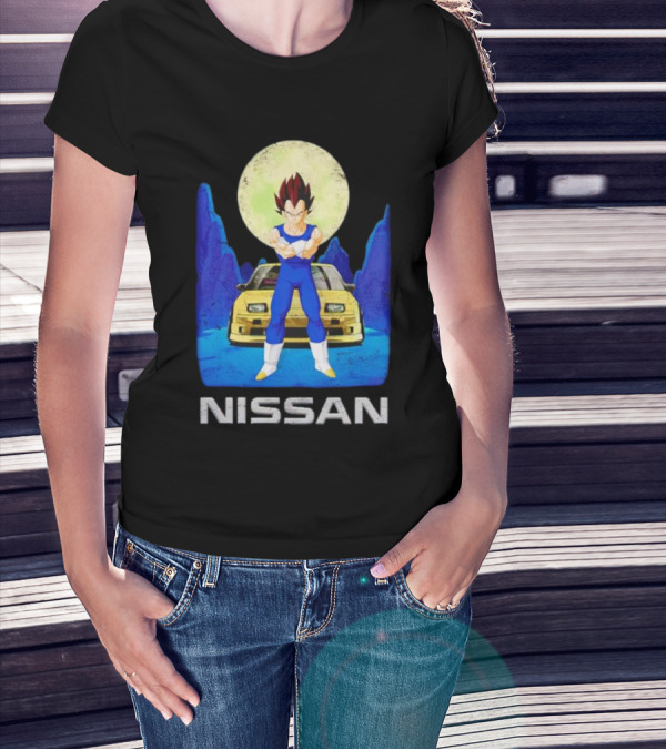 Nissan Vegeta Anime Classic Car Fusion T-Shirt