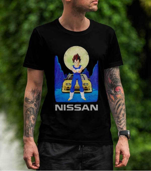 Nissan Vegeta Anime Classic Car Fusion T-Shirt