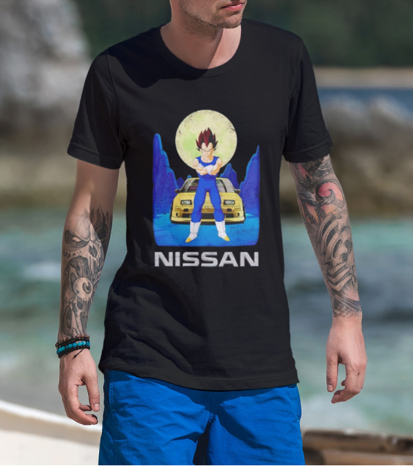 Nissan Vegeta Anime Classic Car Fusion T-Shirt