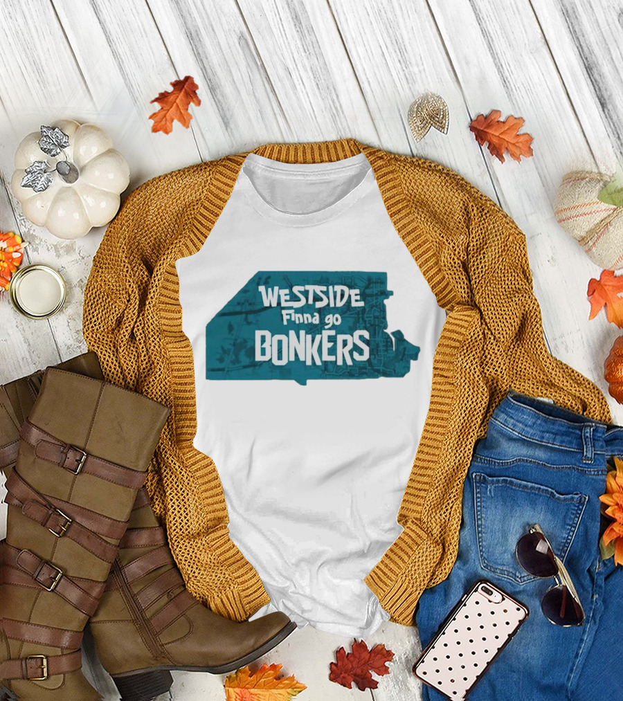 Westside Finna Go Bonkers Map T-Shirt