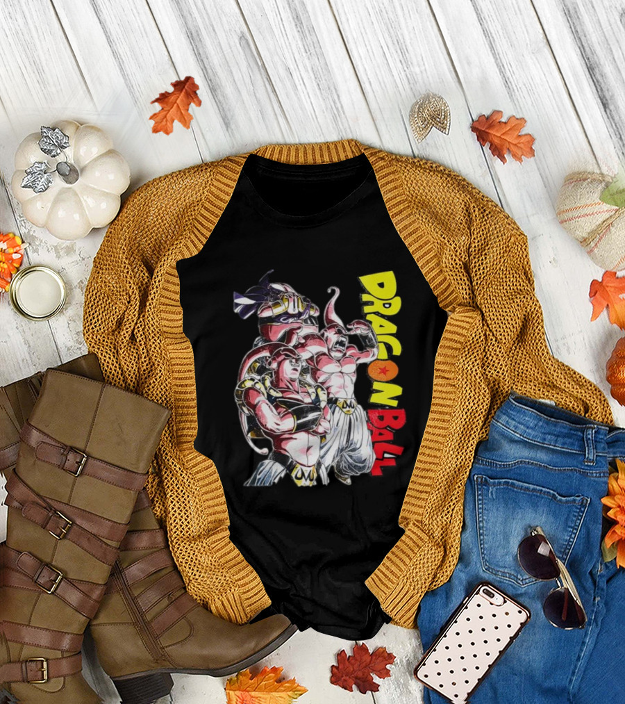 Majin Buu Forms Dragon Ball Z Mighty Trio Display T-Shirt
