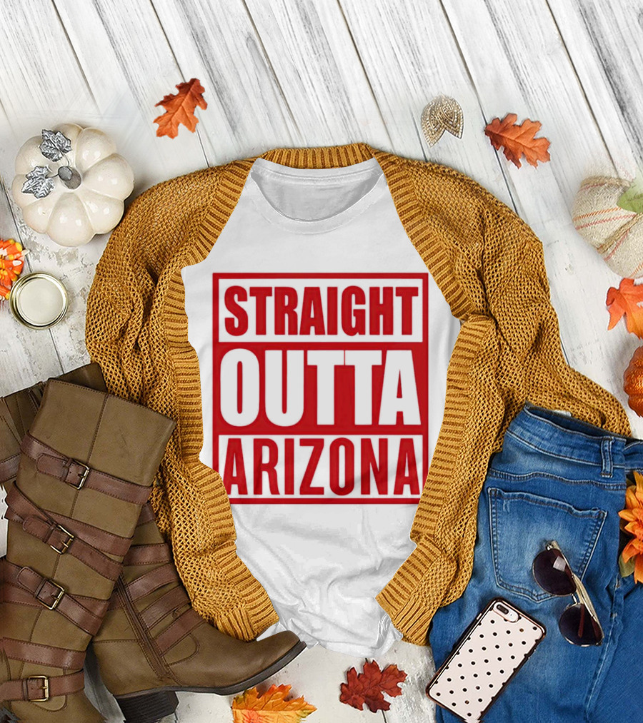 Straight Outta Arizona Diamondbacks T-Shirt