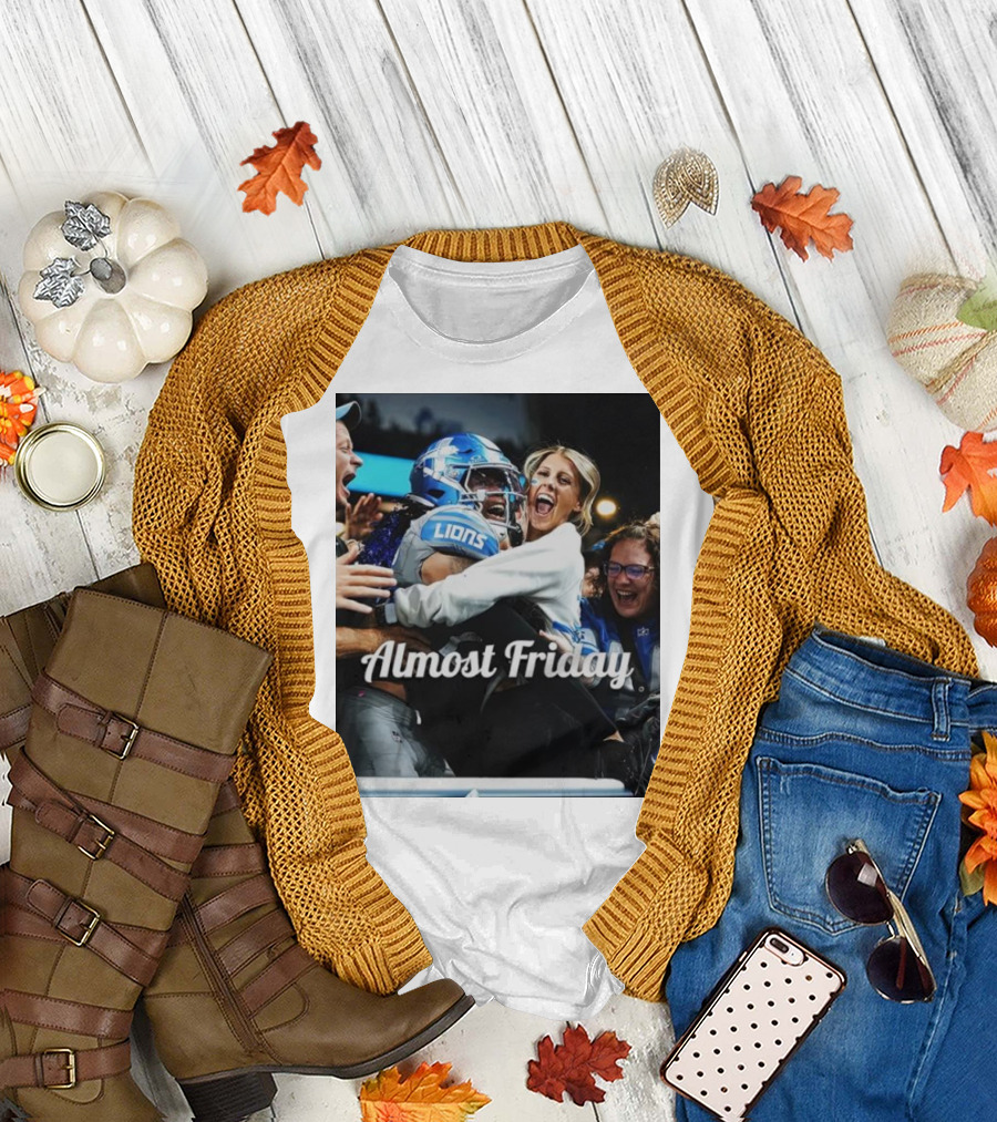 Almost Friday Lions Celebration Hug T-Shirt