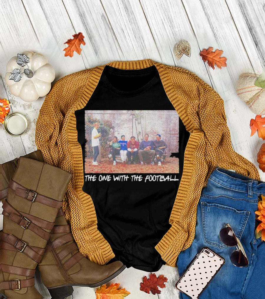 Friends The One With The Football Episode Group Photo T-Shirt