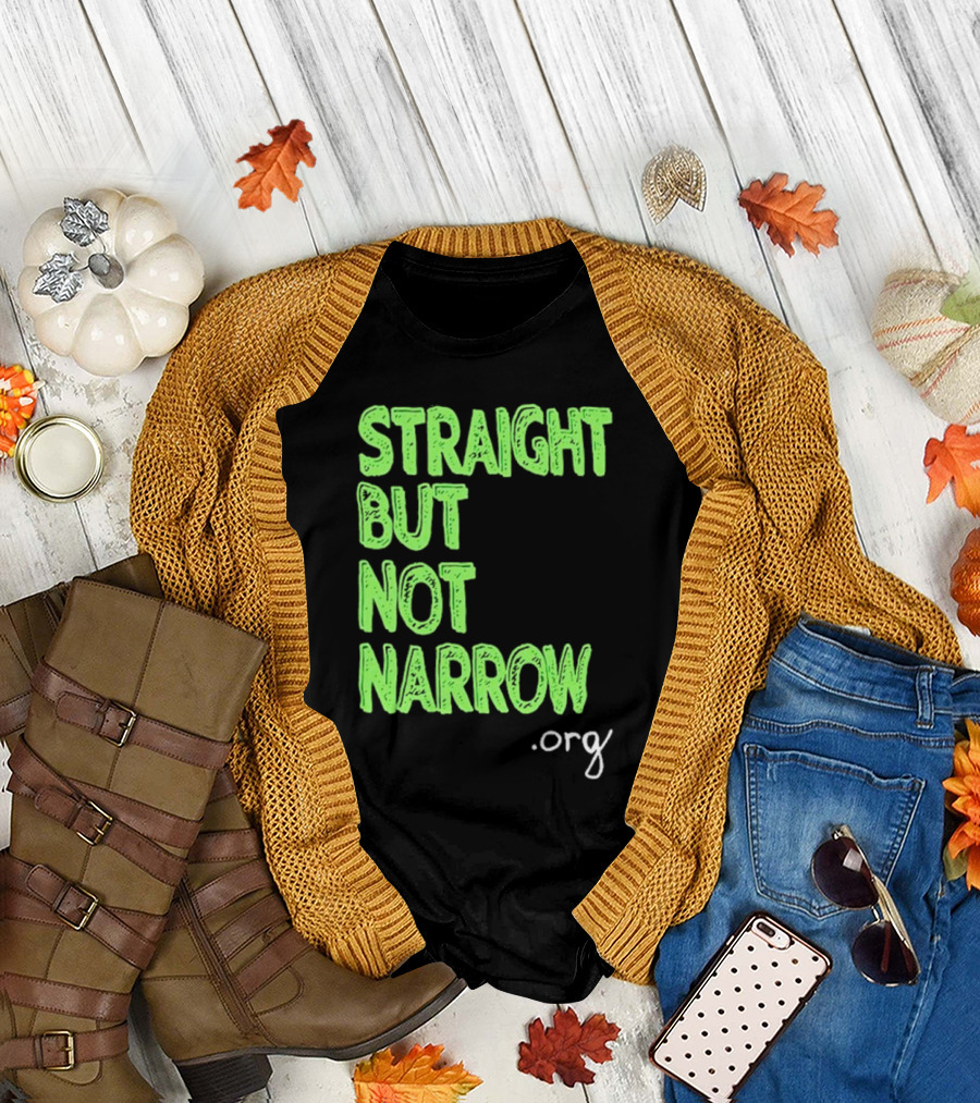 Josh Hutcherson Straight But Not Narrow Support .Org T-Shirt
