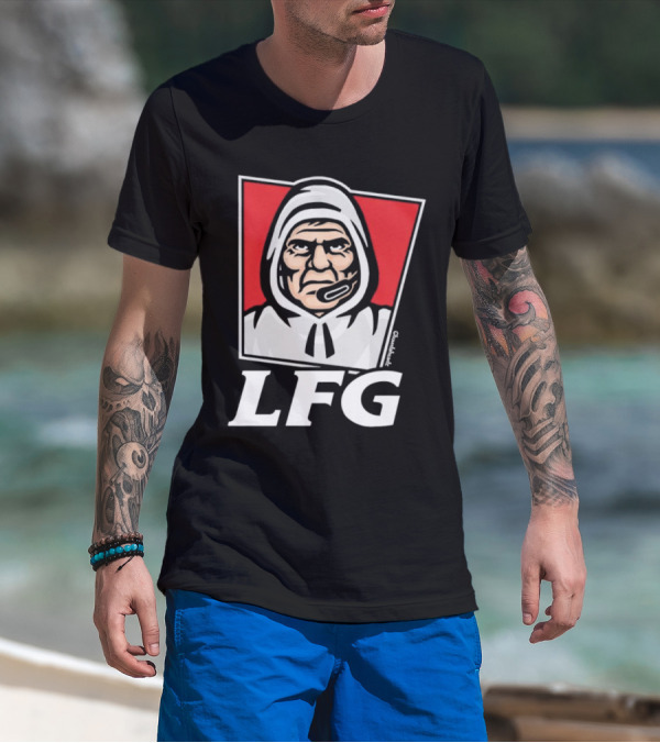 LFG Bill Belichick Hoodie Cartoon Sketch T-Shirt
