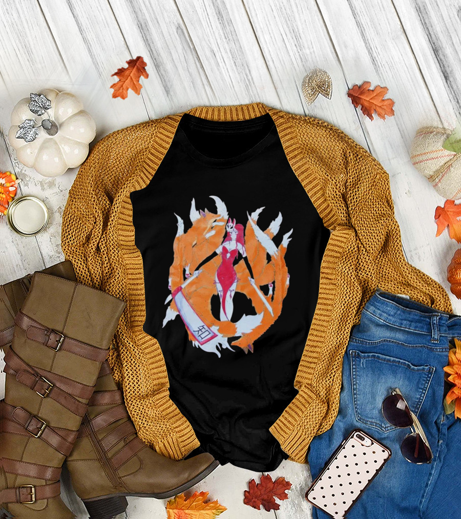 Sage of Secrets Nine-Tailed Fox Omnyoji T-Shirt