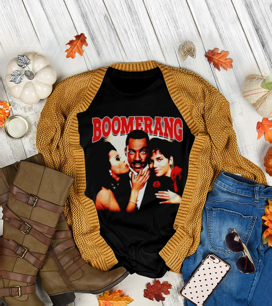 Boomerang Movie Vintage 90s Classic Comedy Trio T-Shirt
