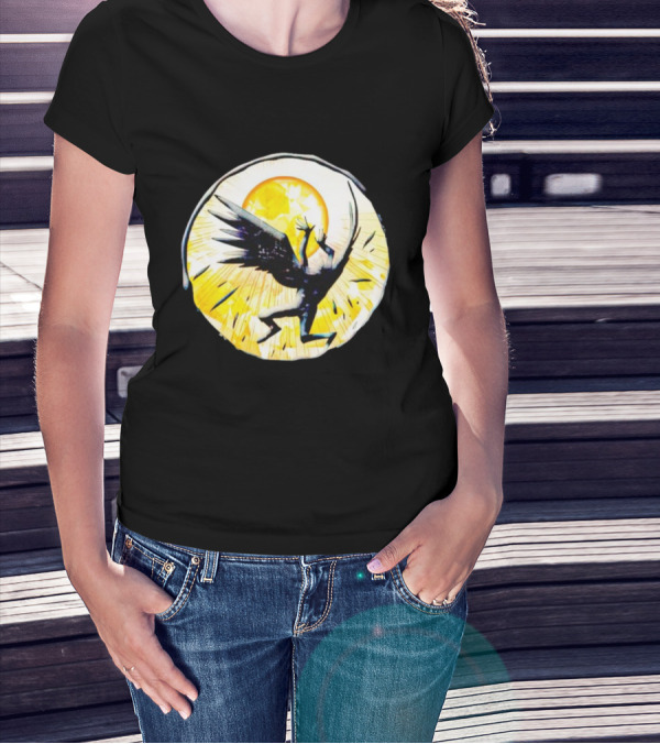 BattleTech Avantis Angels Sunburst Winged T-Shirt