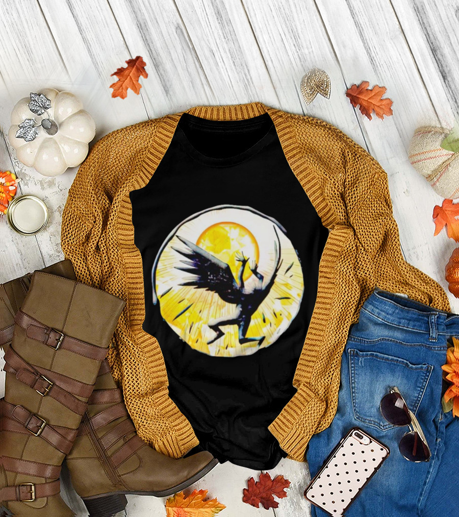 BattleTech Avantis Angels Sunburst Winged T-Shirt