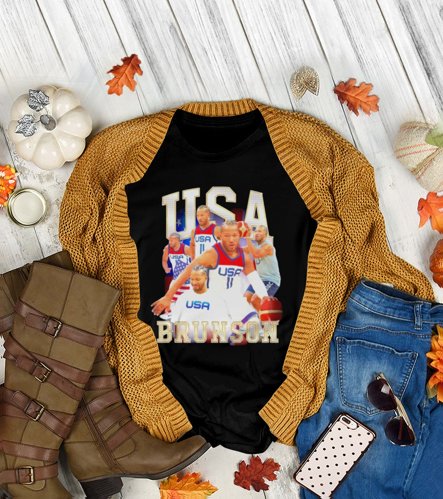 USA Brunson Basketball FIBA T-Shirt