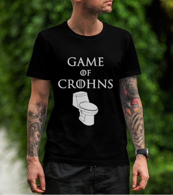 Game Of Crohns Toilet Throne T-Shirt