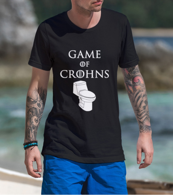 Game Of Crohns Toilet Throne T-Shirt