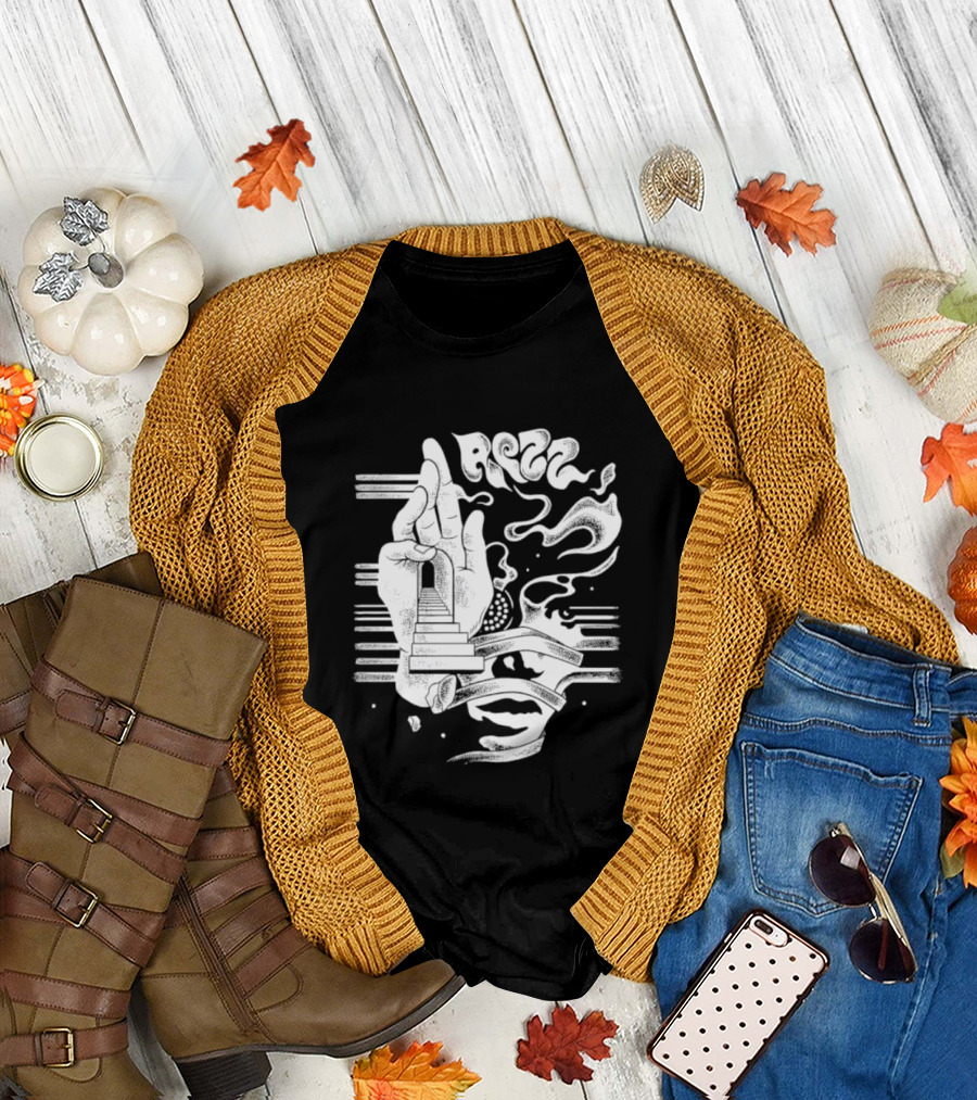 Rezz Perception Hand Staircase and Psychedelic Elements T-Shirt