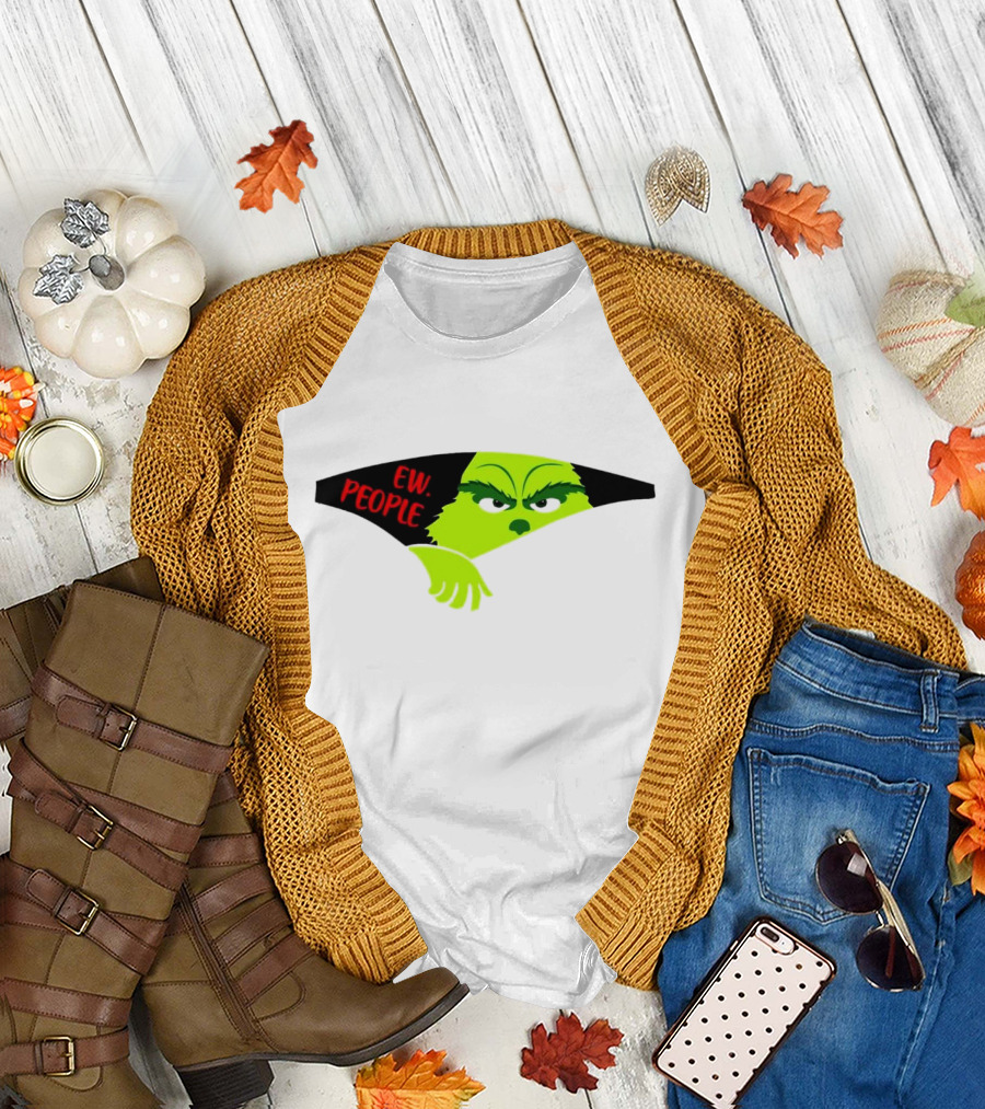 Grich EW People Christmas Green Character T-Shirt